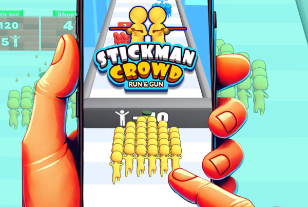 Stickman Crowd - Run and Gun