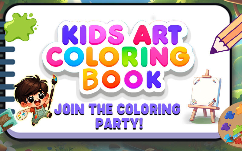 Kids Art : Coloring Book