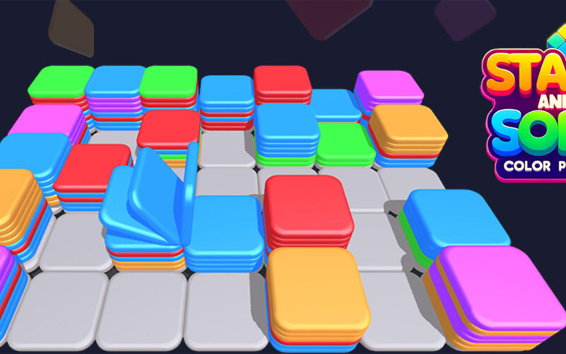 Stack and Sort - Color Puzzle