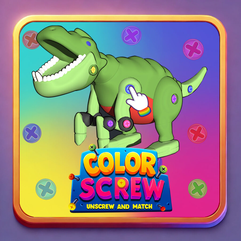 Color Screw Unscrew and Match